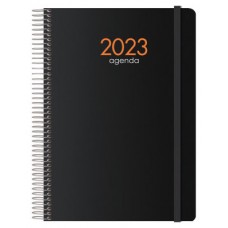 AGENDA 2025 SYNCRO DÍA PÁGINA 15 X 21 CM NEGRO DOHE 11620 - 25 (Espera 4 dias)